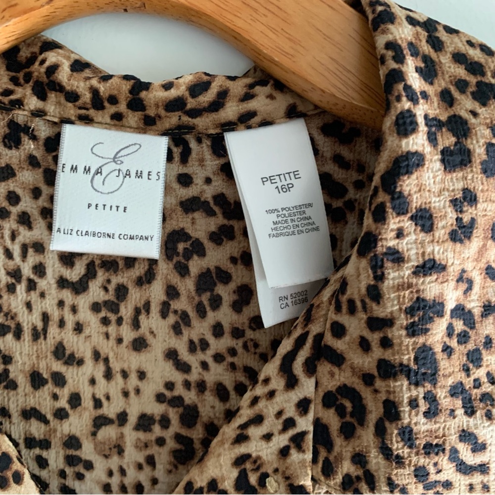 EMMA JAMES blouse animal print - Picture 3 of 9